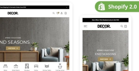 Multipurpose Best Shopify Furniture & Home Decor 6.0.2 – Shopify Furniture Stores Shopify