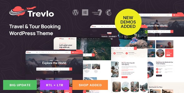 Trevlo 1.2.1 – Travel & Tour WordPress Theme