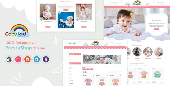 Cozykid 1.0.0 – Responsive PrestaShop Theme