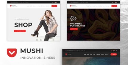 Mushi - The MultiPurpose Responsive Joomla Template