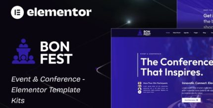 Bonfest - Event & Conference Elementor Template Kit