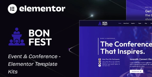 Bonfest 1.0 – Event & Conference Elementor Template Kit