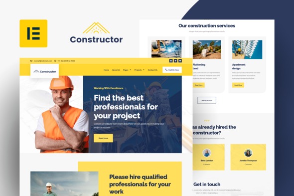 Constructor 20250714 – Construction & Repair Elementor Pro Template Kit