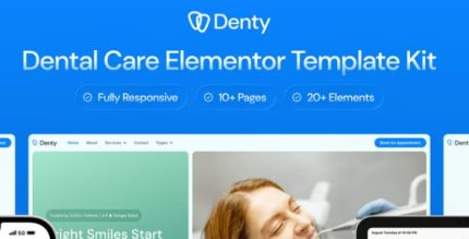 Denty - Dental Care Elementor Template Kit