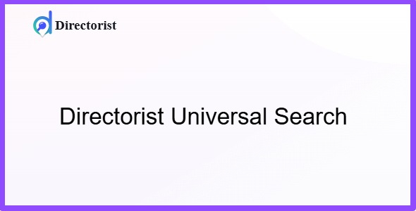 Directorist Universal Search 1.1.2