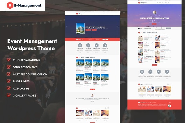 Event Management 1.9.7 – WordPress Theme