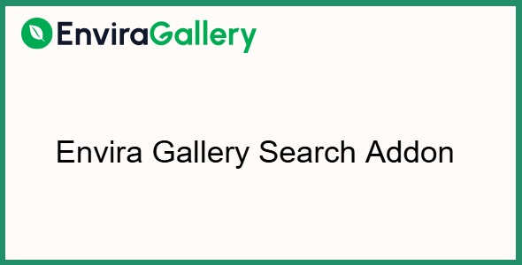 Envira Gallery Search Addon 1.0.2