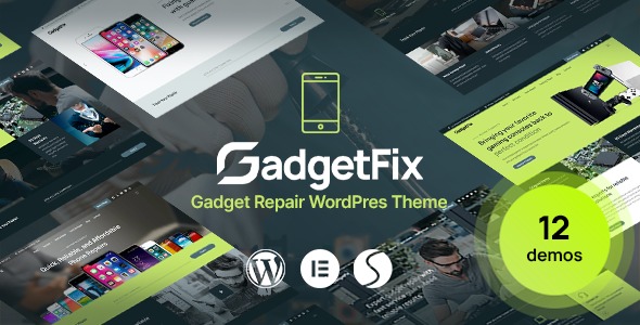 Gadgetfix 1.0.7 – Phone and Gadget Repair Service WordPress Theme