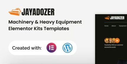 Jayadozer - Machinery Heavy Equipment Elementor Templae Kit