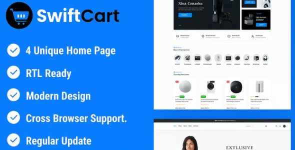 SwiftCart 1.0.2 – Multipurpose WooCommerce WordPress