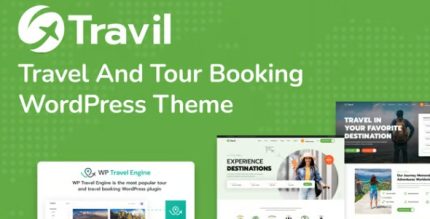 Travil - Travel & Tour Booking WordPress Theme