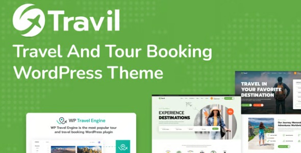Travil 1.2.0 – Travel & Tour Booking WordPress Theme