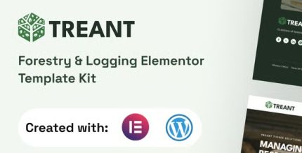 Treant - Forestry & Logging Elementor Template Kit