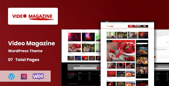 Video Magazine 1.0.1 – WordPress Magazine Theme
