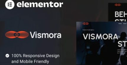 Vismora - Elementor Template Kit for Creative Studios