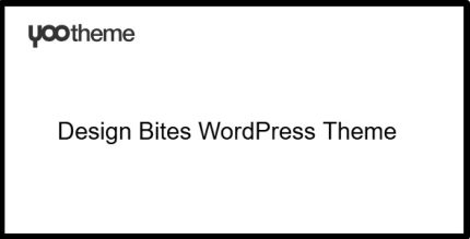 YOOtheme Design Bites - WordPress Theme
