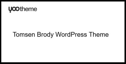 YOOTheme Tomsen Brody - WordPress Theme