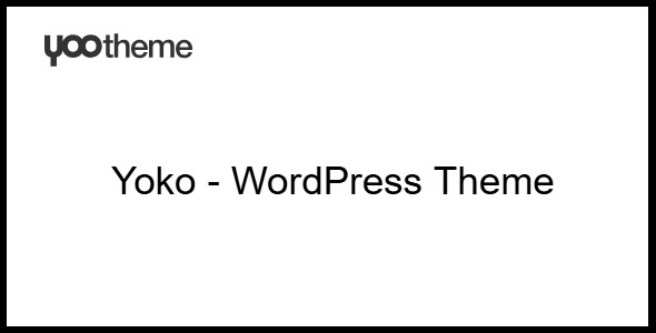YOOTheme Yoko 4.5.24 – WordPress Theme