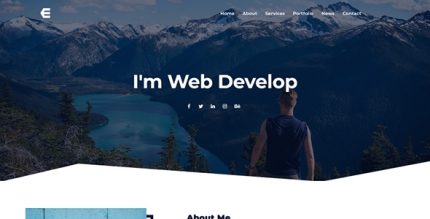 Edrea - Personal Portfolio Joomla 5 Template