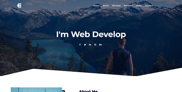 Edrea 2.0.8 – Personal Portfolio Joomla 5 Template