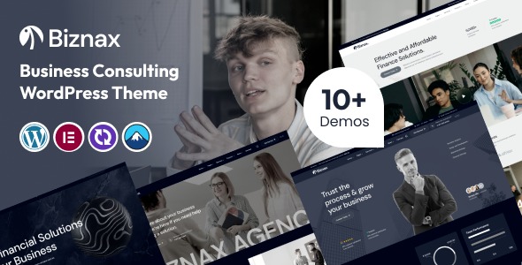 Biznax 1.0.0 – Business Consulting WordPress Theme