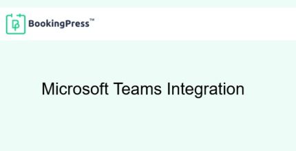 BookingPress Microsoft Teams Integration