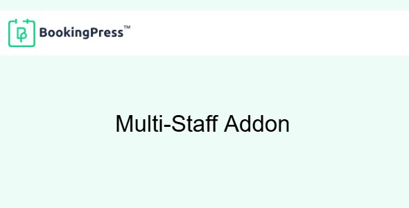 BookingPress Multi-Staff Addon 1.4