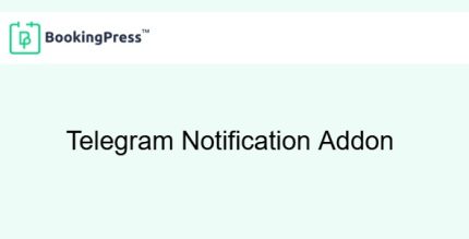 BookingPress Telegram Notification Addon
