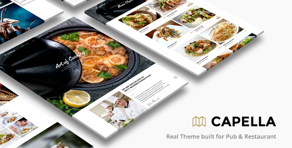 Capella 2.5.5 – Restaurant WordPress