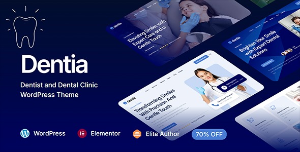 Dentia 1.0.2 – Dentist & Dental Clinic WordPress Theme