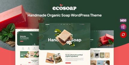 Ecosoap - Handmade Organic Soap WordPress Theme
