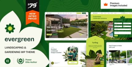 EverGreen - Landscaping Gardening WordPress Theme