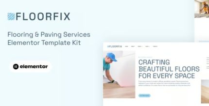 Floorfix - Paving & Flooring Services Elementor Pro Template Kit