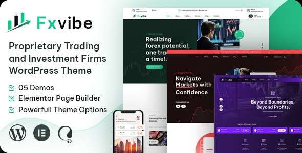 FXvibe 1.0 – Forex Prop Firm WordPress Theme