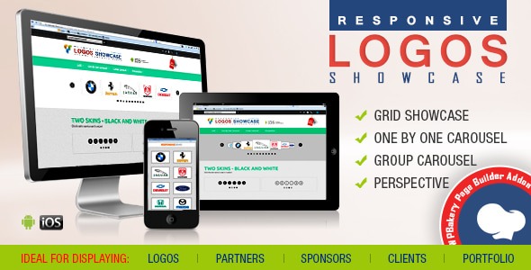 Logos Showcase Pro 2.3 – Addon for WPBakery Page Builder