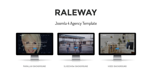 Raleway 3.0.2 – Responsive OnePage Joomla 5 Template
