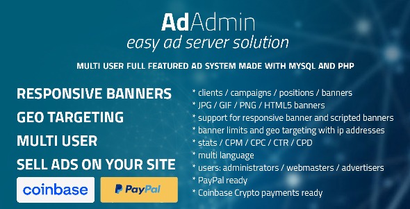 AdAdmin 4.3 – Easy full featured ad server