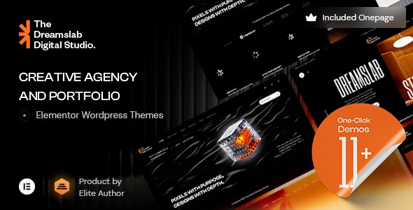Dreamslab 1.0.1 – Creative Portfolio & Agency WordPress Theme