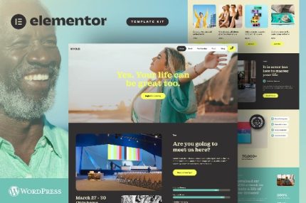 Evan - Life & Business Coach Elementor Pro Template Kits