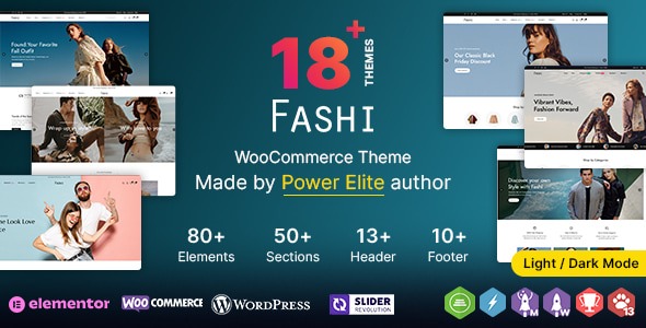 Fashi WP 1.0.0 – Multipurpose Fashion WooCommerce WordPress Theme