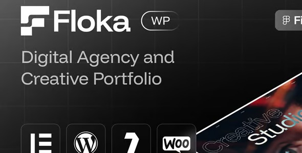 Floka 1.0.2 – Digital Agency & Portfolio WordPress Theme