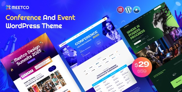 Meetco 1.0.0 – Event & Conference WordPress Theme