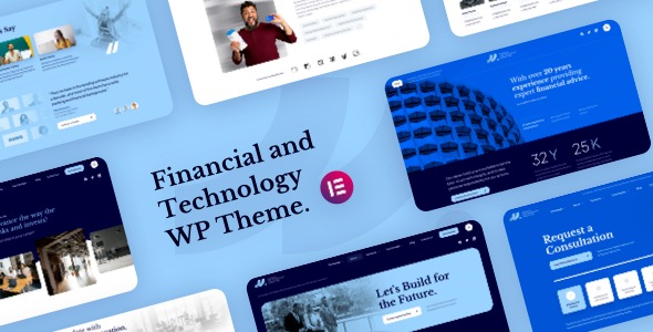 MLab 1.0.5 – Financial and Technology WordPress Theme