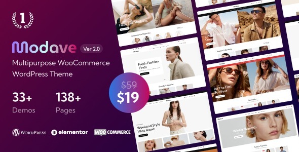Modave 2.1.0 – Multipurpose WooCommerce WordPress Theme