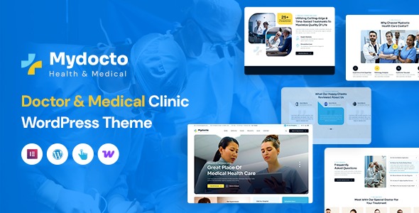 Mydocto 1.0.0 – Health & Medical WordPress Theme