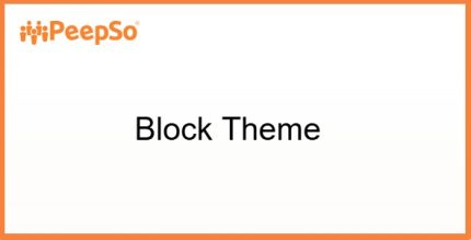 PeepSo Block Theme