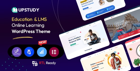Upstudy 1.2.4 – Education WordPress Theme