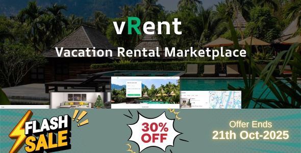 vRent 4.3.1 – Vacation Rental Marketplace