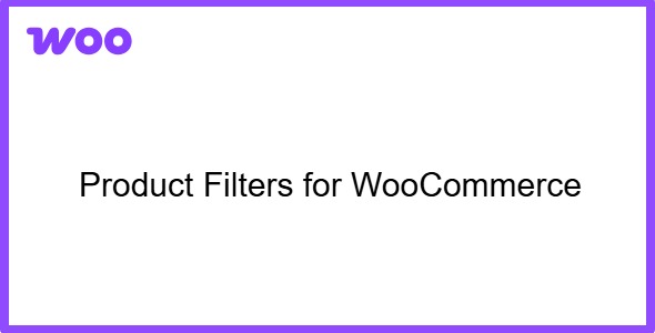 Product Filters for WooCommerce