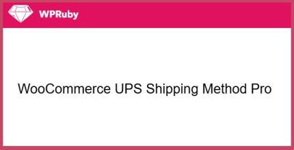 WPRuby WooCommerce UPS Shipping Method Pro